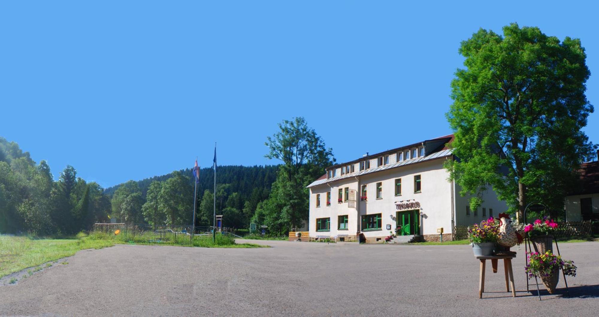 Waldgasthaus & Pension Teichhaus Holzhau Buitenkant foto
