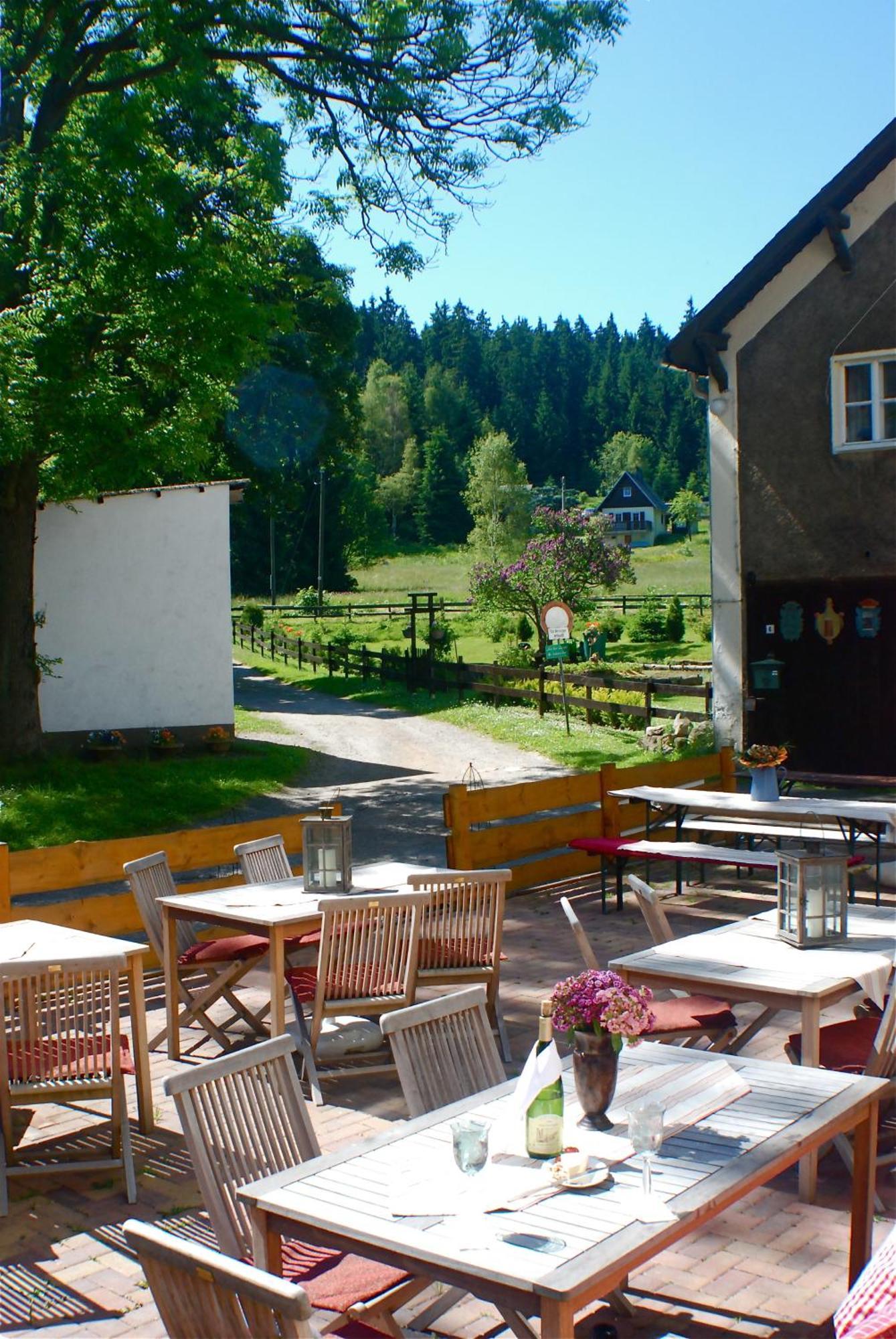 Waldgasthaus & Pension Teichhaus Holzhau Buitenkant foto
