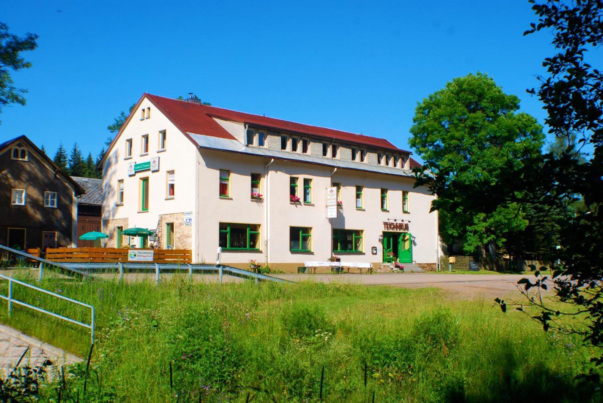 Waldgasthaus & Pension Teichhaus Holzhau Buitenkant foto